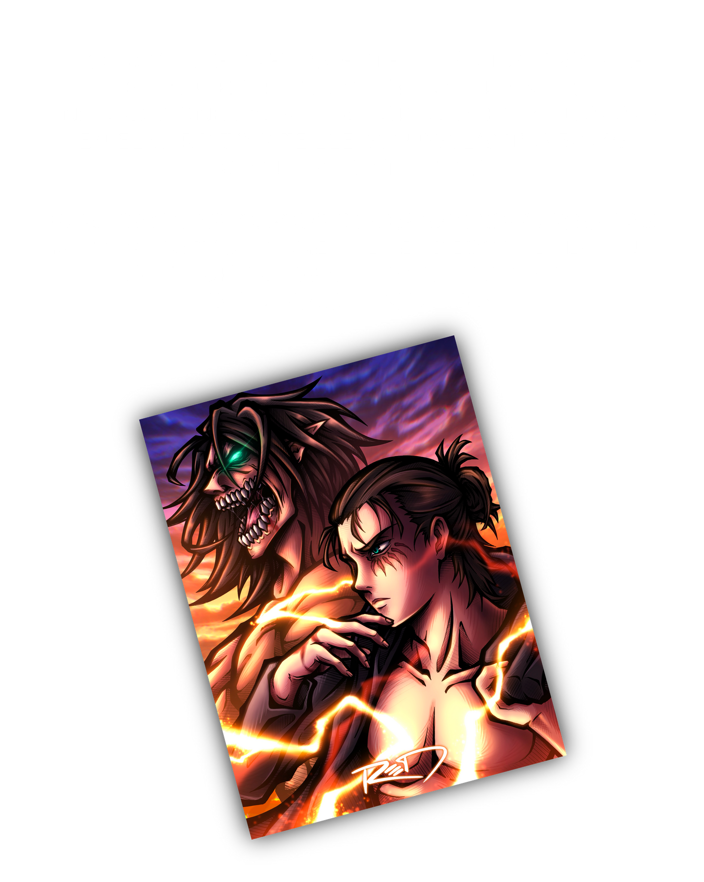 ATTACK ON TITAN COLLECTOR’S EXCLUSIVE 30X40 (VERSIÓN 2)