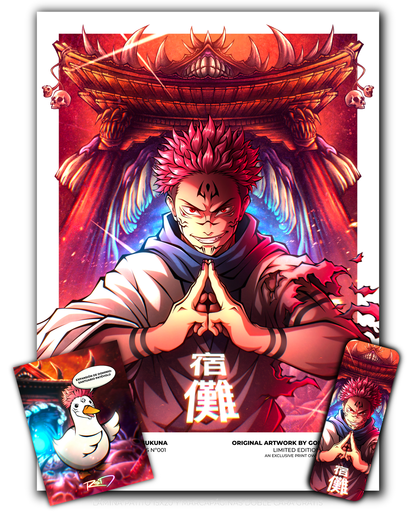 SUKUNA COLLECTOR'S EXCLUSIVE 50X70